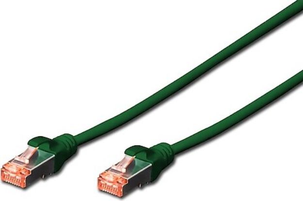 CAT6 S-FTP Ethernet Kablosu Yeşil resmi