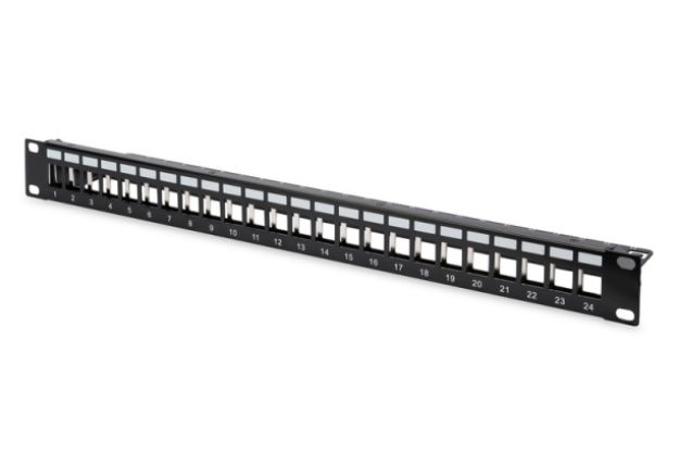 Modular Patch Panel 1U 24 Port resmi