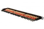 Picture of Loaded Patch Panel CAT6A STP 0.5U