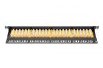 Picture of Loaded Patch Panel CAT6 UTP 0.5U