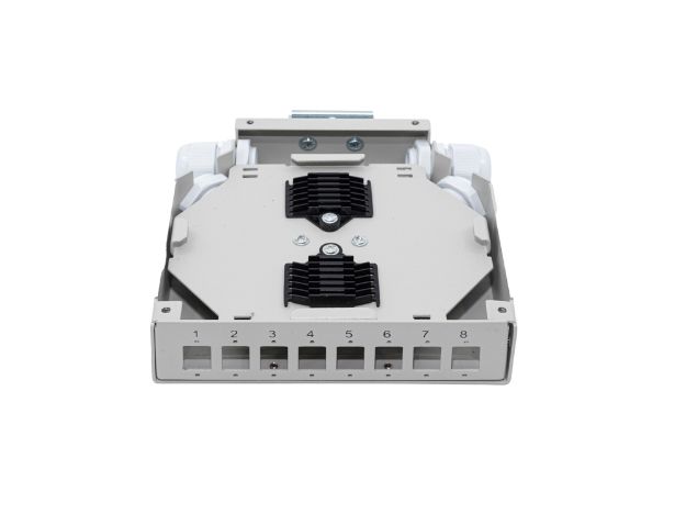 Picture of DIN Rail Termination Box 8 LC Duplex