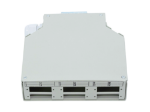 Picture of DIN Rail Termination Box 6 LC Quad