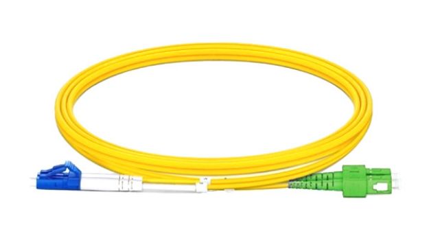 LC/APC-LC/UPC SM Duplex PatchCord resmi