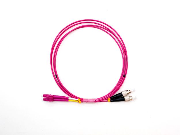 Picture of LC FC OM4 MM Duplex PatchCord