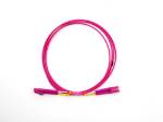 LC-LC OM4 MM Duplex PatchCord Front