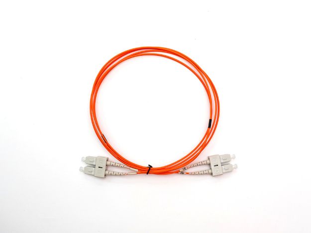 SC-SC OM2 MM Duplex PatchCord resmi