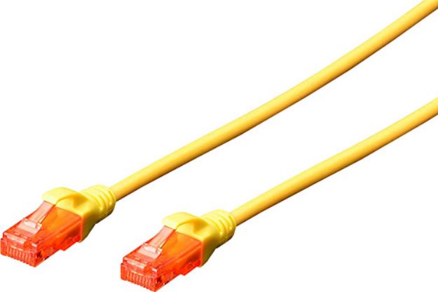 Picture of CAT6 U-UTP Ethernet Cable Yellow 2 Meters