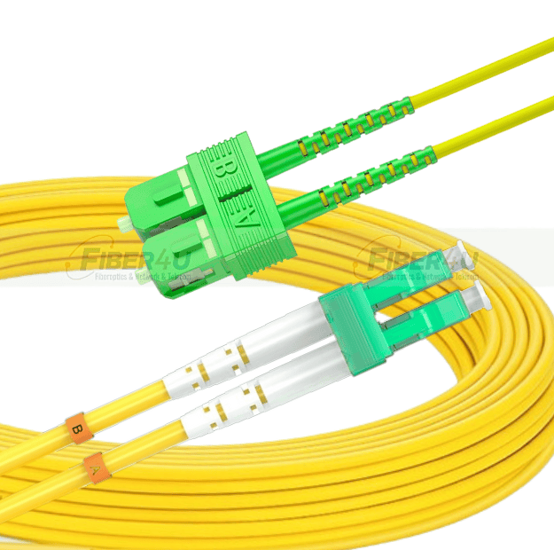 SC/APC-LC/APC SM Duplex PatchCord