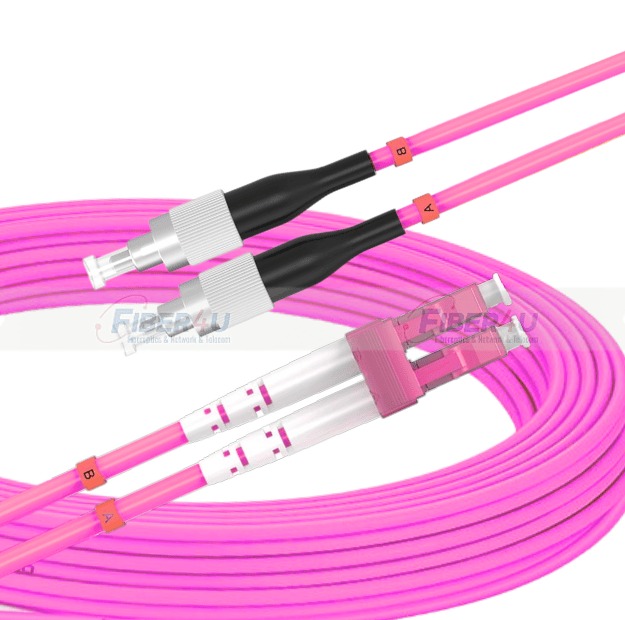 LC-FC OM4 MM Duplex PatchCord