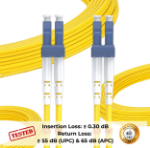 LC/UPC-LC/UPC SM Duplex PatchCord Test