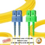 SC/APC-SC/UPC SM Duplex PatchCord Test