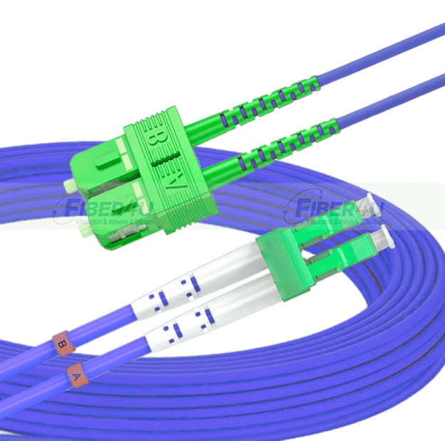 Zırhlı SC/APC-LC/APC SM Duplex PatchCord resmi