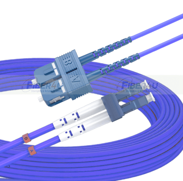 Zırhlı SC/UPC-LC/UPC SM Duplex PatchCord resmi