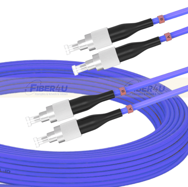 Zırhlı FC/APC-FC/UPC SM Duplex PatchCord resmi