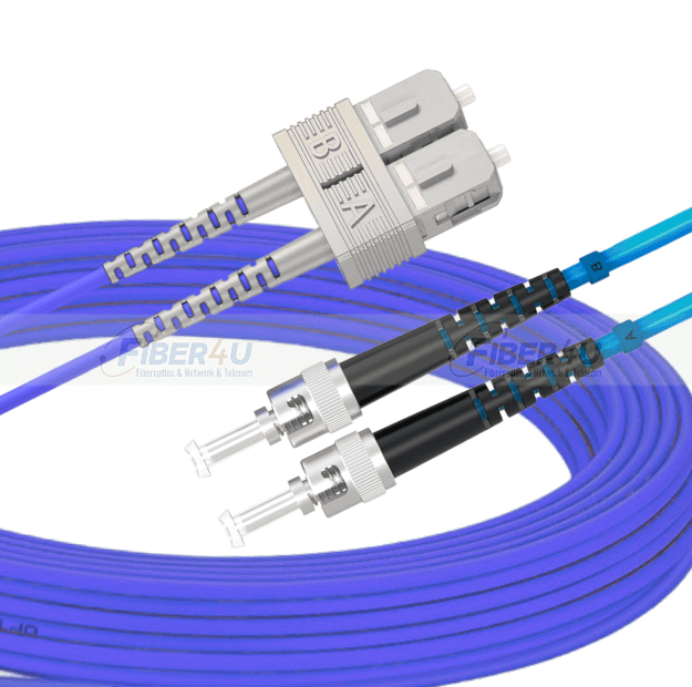 Zırhlı SC-ST OM2 MM Duplex PatchCord resmi