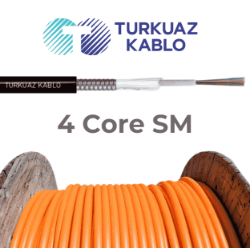 Picture of 4 Core Fiber Optik Kablo Single Mode 