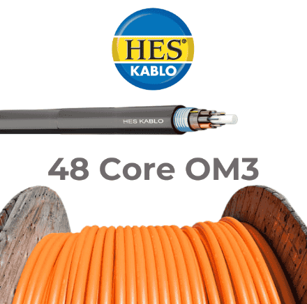 48 Core Fiber Optik Kablo OM3 MM için detayları göster 48 Core Fiber Optik Kablo OM3 MM resmi